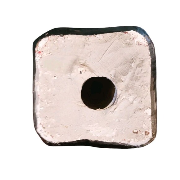 Vtg Sacred Heart Jesus Christ Chalkware Statue Figure Religious Catholic Mexico - Picture 7 of 7